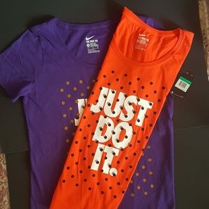 NIKE..  "Just Do It" T-shirts